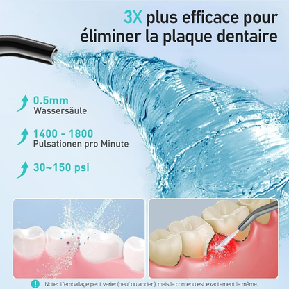 🦷 COSLUS Hydropulseur Dentaire Portable – Jet Haute Pression