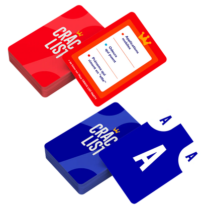 Crack List – Le Jeu de Cartes Hilarant pour Toute la Famille