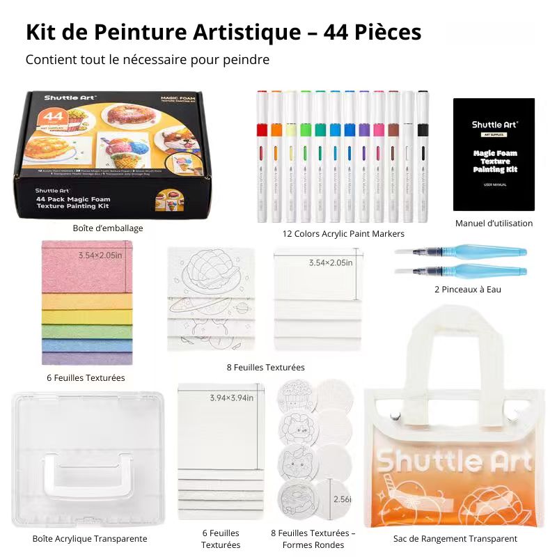 Kit Magique 3D™ (44 Pièces)