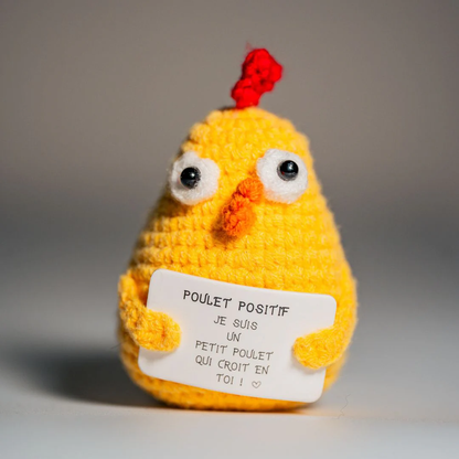 Poulet Positif™ — La petite mascotte qui illumine tes journées