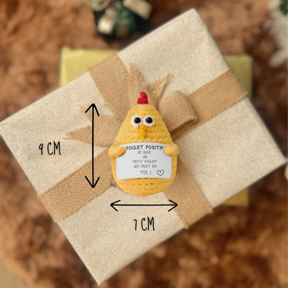 Poulet Positif™ — La petite mascotte qui illumine tes journées
