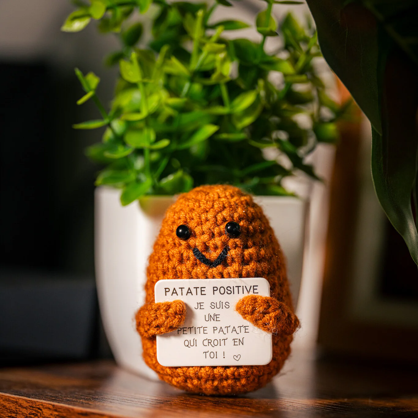 Patate Positive™ — Le petit porte-bonheur qui illumine vos journées