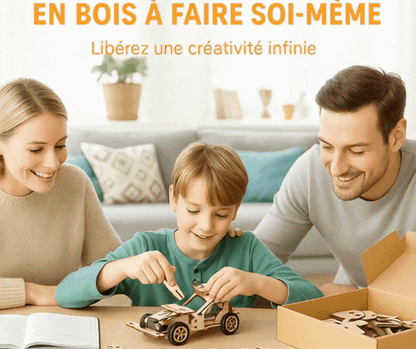 Kit de Construction STEM en Bois pour Enfants | Les Petiots™