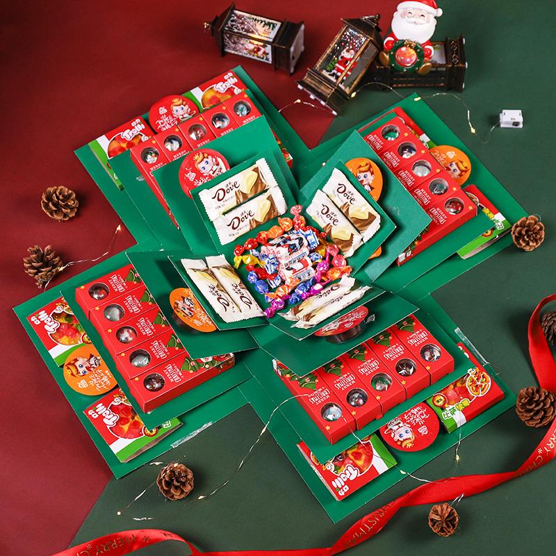 ⏰ Vente Limitée de Noël -60% !! 🎄 Plus de 50 000 Vendus ! 🎁✨ Kit de Boîte Cadeau Surprise Explosion