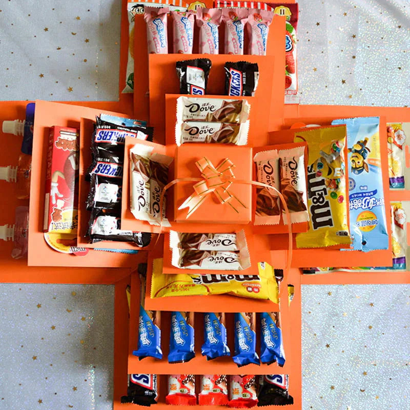 ⏰ Vente Limitée de Noël -60% !! 🎄 Plus de 50 000 Vendus ! 🎁✨ Kit de Boîte Cadeau Surprise Explosion